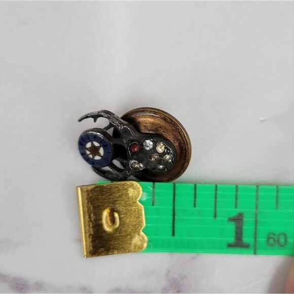 Benevolent & Protective Order of Elks Mini Lapel Pin B.P.O.E. Antique Vintage - Picture 2 of 11